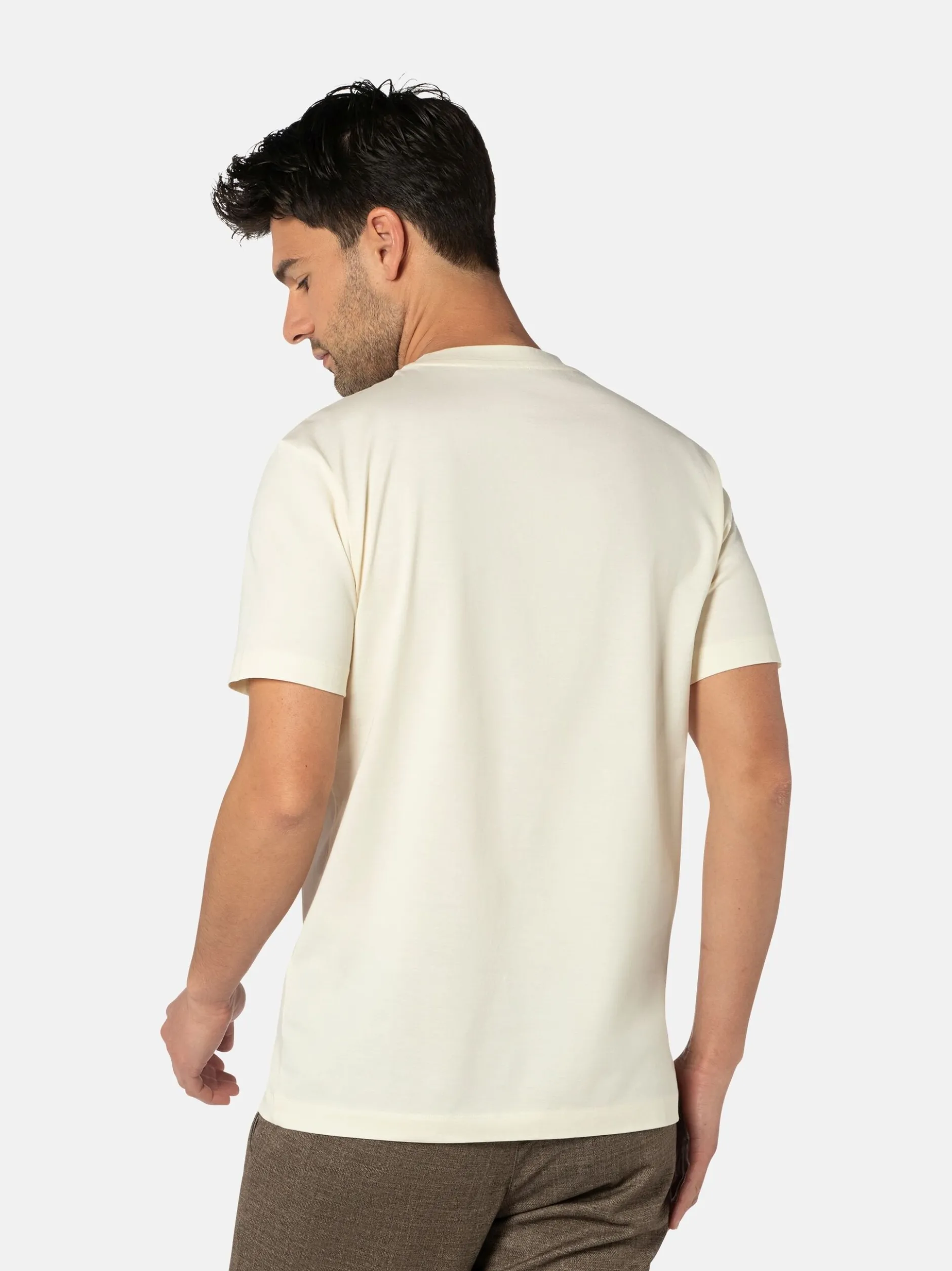 Benvenuto Herren Shirt - ADELMO in beige