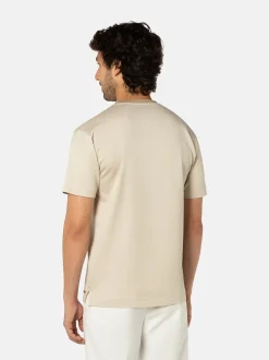 Benvenuto Herren T-Shirt - AMADEO in beige