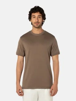 Benvenuto Herren T-Shirt - AURELIO in braun