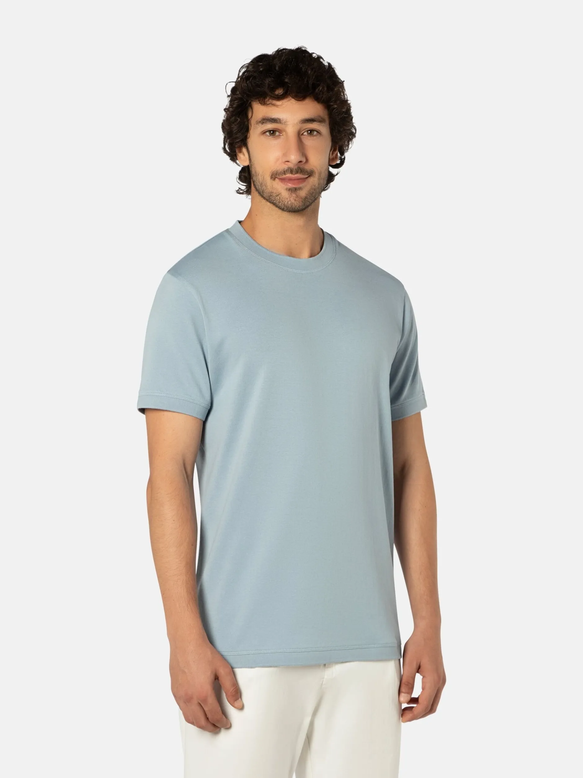 Benvenuto Herren T-Shirt - AURELIO in hellblau