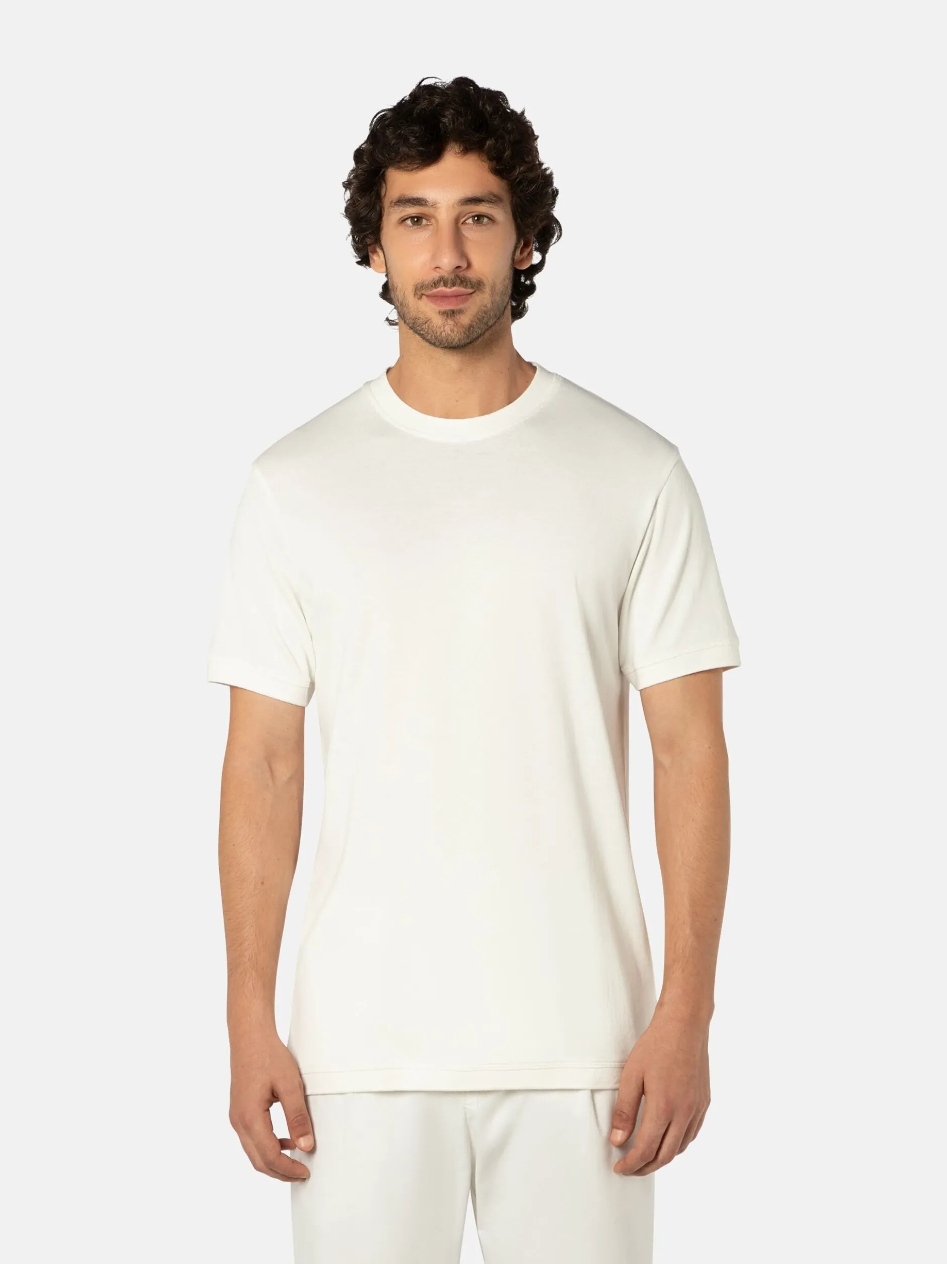 Benvenuto Herren T-Shirt - AURELIO in weiß