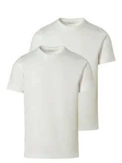 Benvenuto Herren T-Shirt in weiß - Ausschnitt: Rundhals