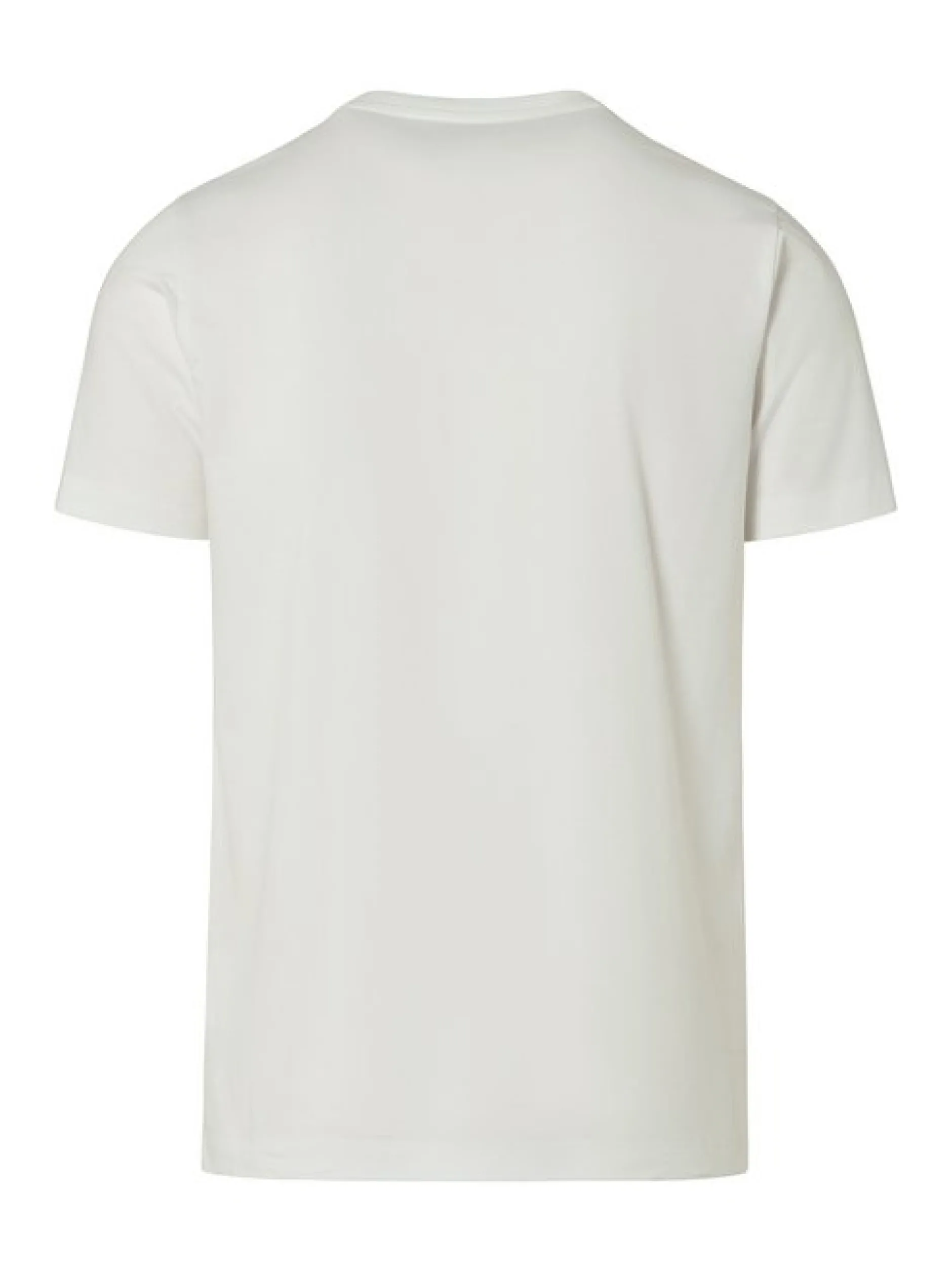 Benvenuto Herren T-Shirt in weiß - Ausschnitt: Rundhals
