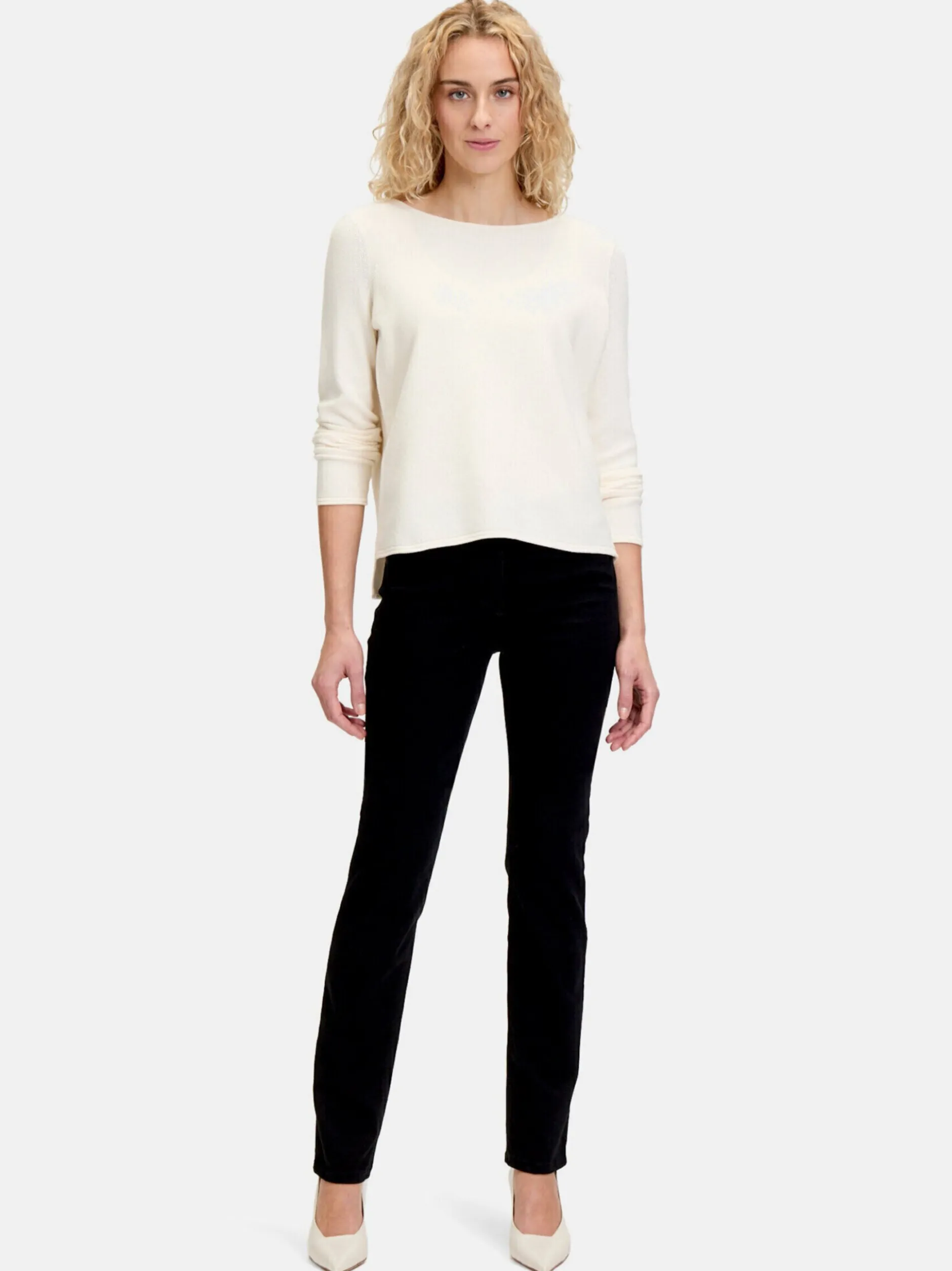 Betty Barclay Damen Basic-Jeans in schwarz