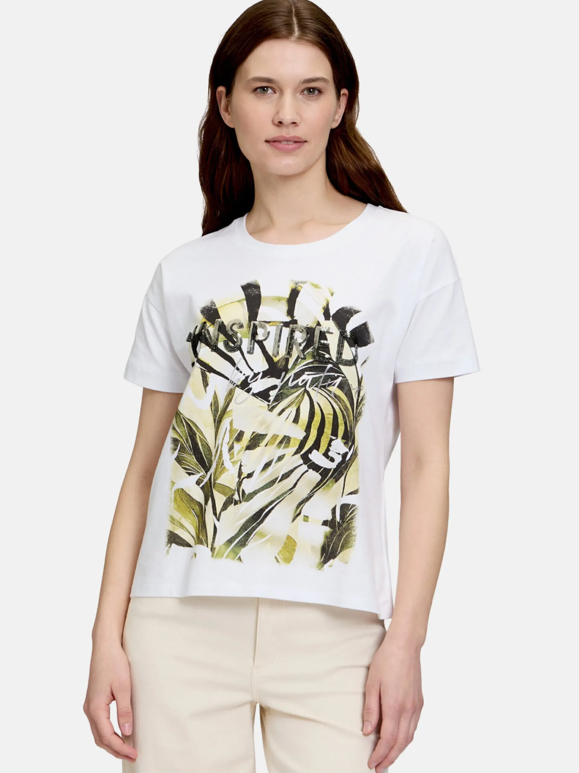Betty Barclay Damen Basic Shirt in mehrfarbig