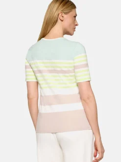 Betty Barclay Damen Basic Shirt in mehrfarbig beige