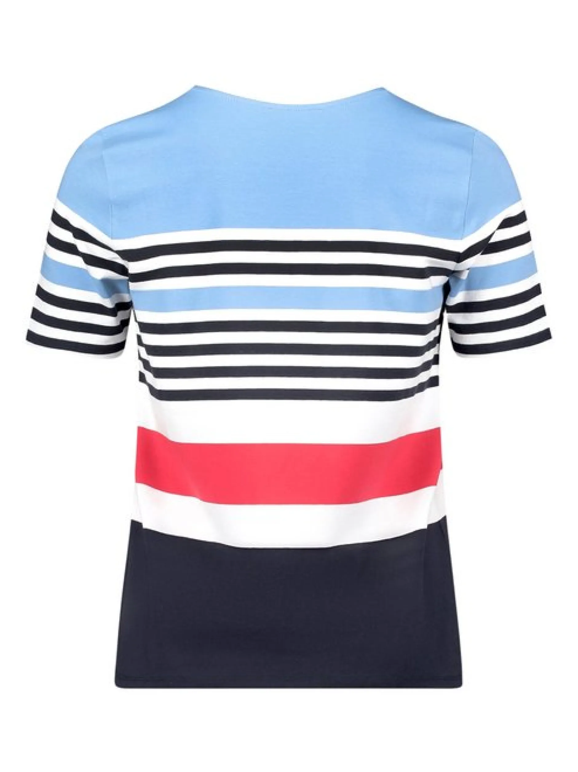 Betty Barclay Damen Basic Shirt in blau mehrfarbig