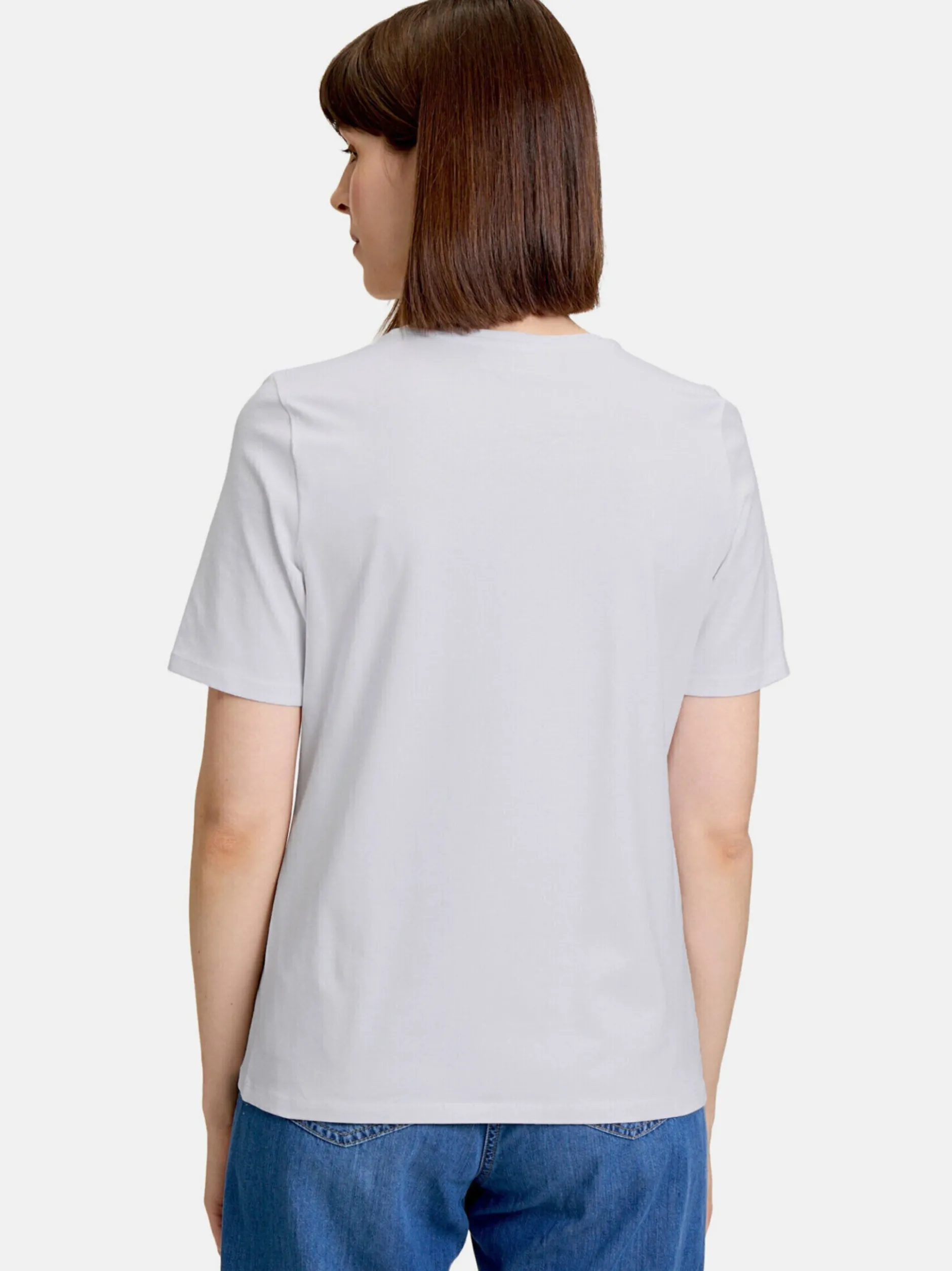 Betty Barclay Damen Basic Shirt in grau