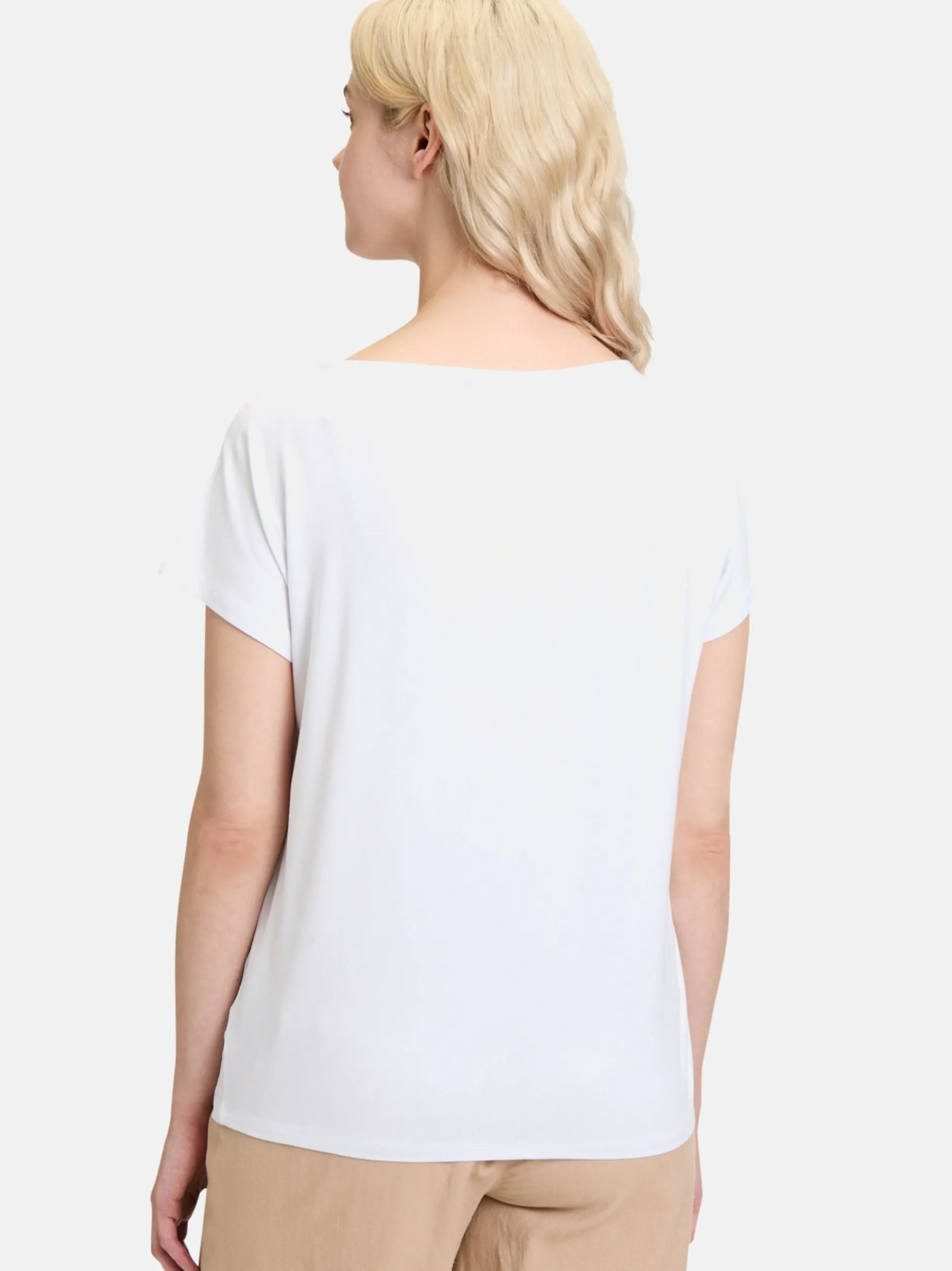 Betty Barclay Damen Basic Shirt in beige