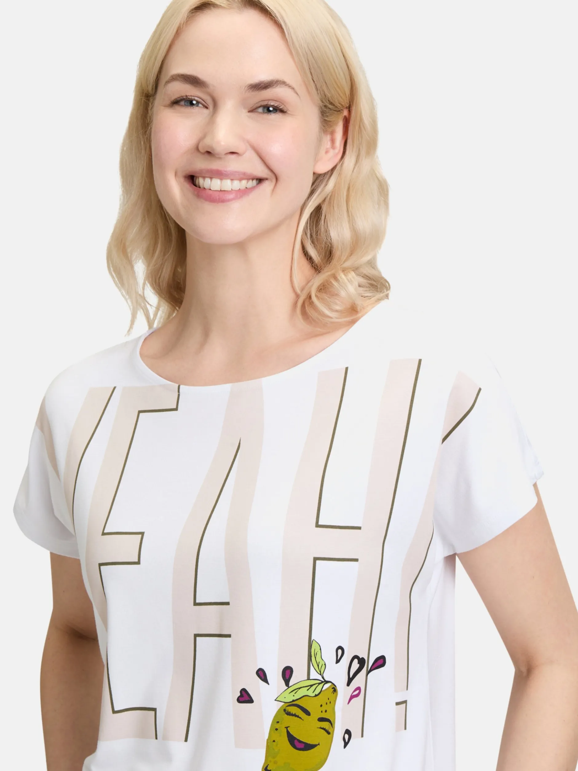 Betty Barclay Damen Basic Shirt in beige