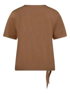 Betty Barclay Damen Basic Shirt in braun nougat