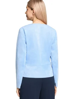 Betty Barclay Damen Blouson in hellblau - Ärmel: langarm