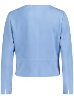 Betty Barclay Damen Blouson in hellblau - Ärmel: langarm