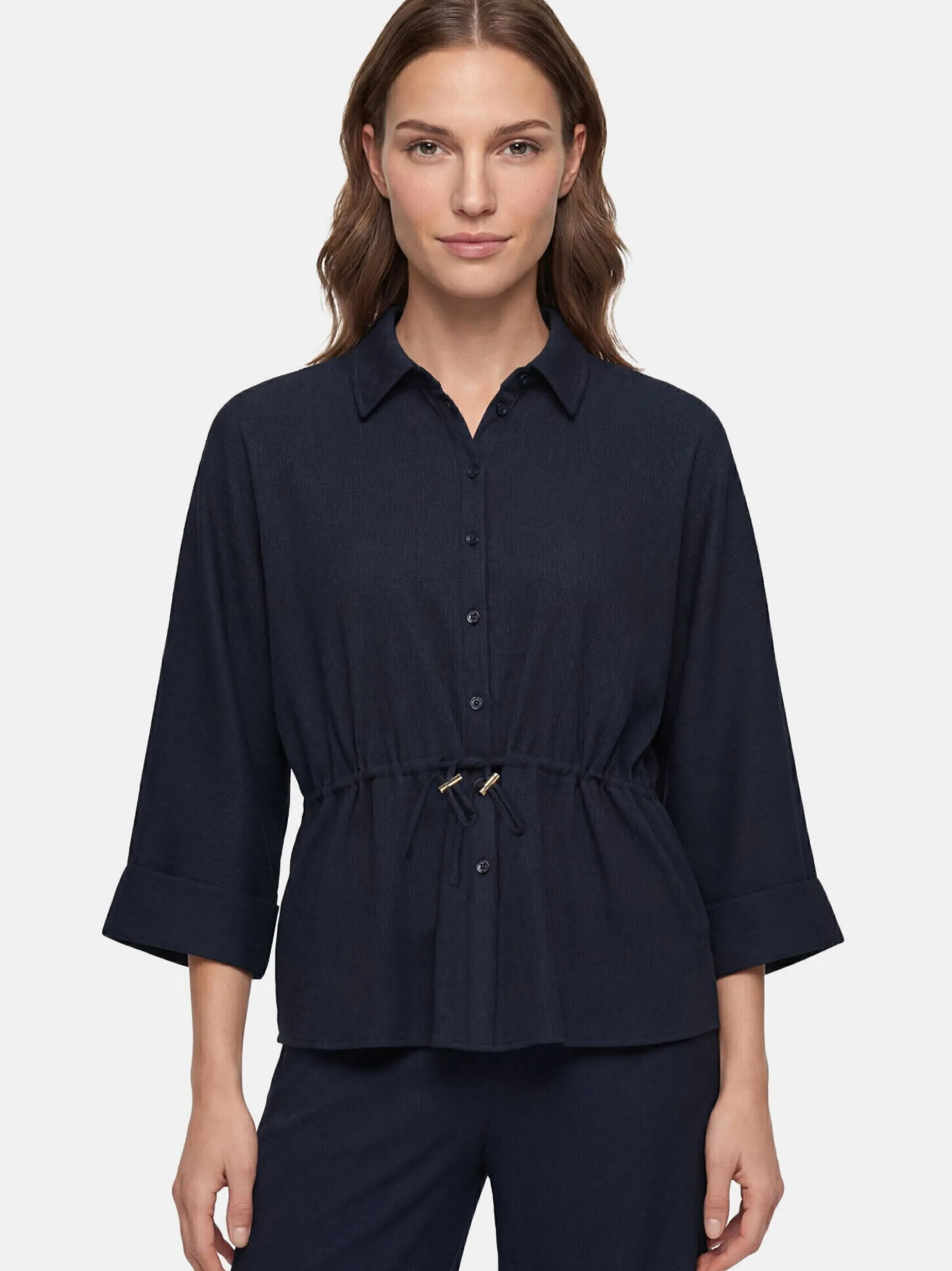 Betty Barclay Damen Blusenjacke in marine royal