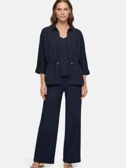 Betty Barclay Damen Blusenjacke in marine royal