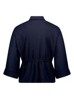 Betty Barclay Damen Blusenjacke in marine royal