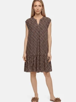 Betty Barclay Damen Blusenkleid in braun