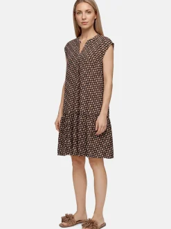 Betty Barclay Damen Blusenkleid in braun