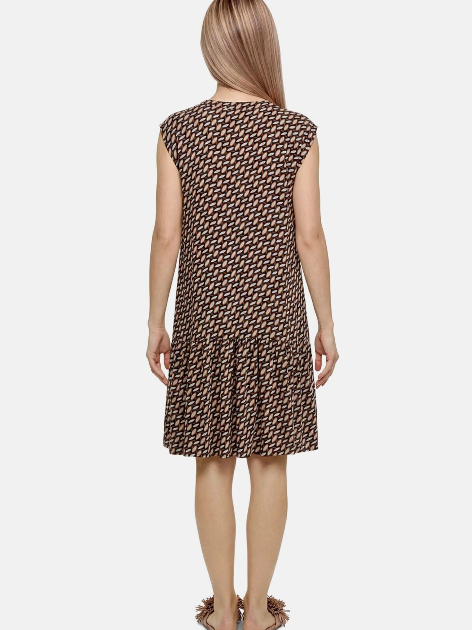 Betty Barclay Damen Blusenkleid in braun