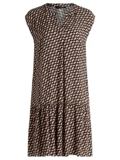 Betty Barclay Damen Blusenkleid in braun