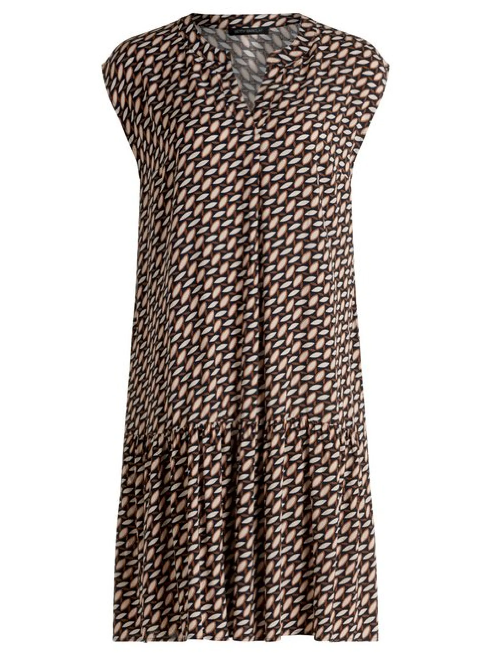 Betty Barclay Damen Blusenkleid in braun
