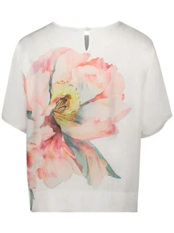 Betty Barclay Damen Blusenshirt in beige mehrfarbig