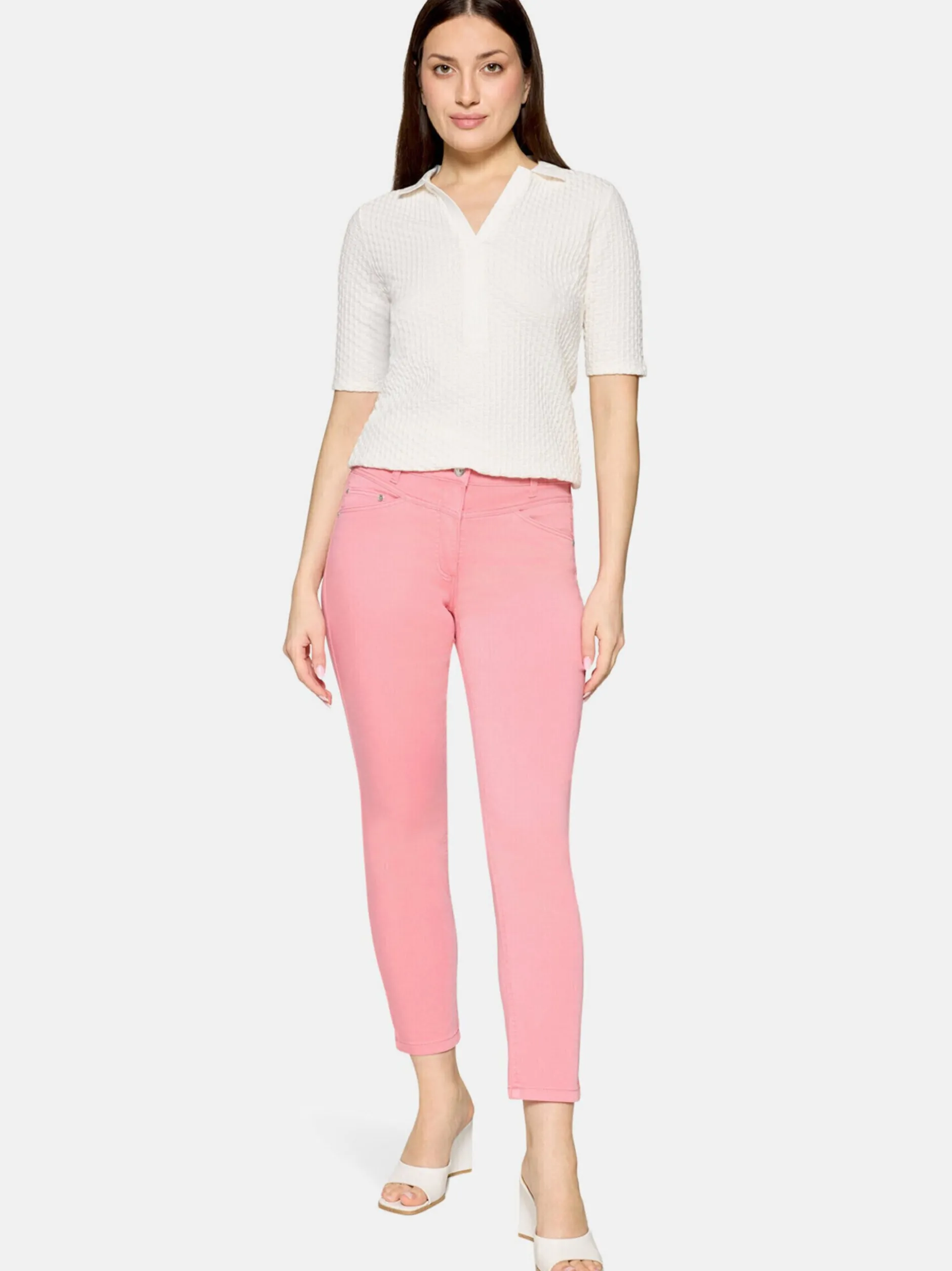 Betty Barclay Damen Casual-Hose in rosa