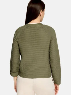 Betty Barclay Damen Casual-Jacke in khaki oliv