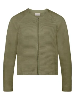Betty Barclay Damen Casual-Jacke in khaki oliv