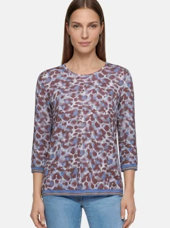 Betty Barclay Damen Casual-Shirt in blau mehrfarbig