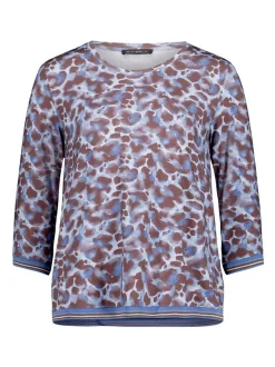 Betty Barclay Damen Casual-Shirt in blau mehrfarbig