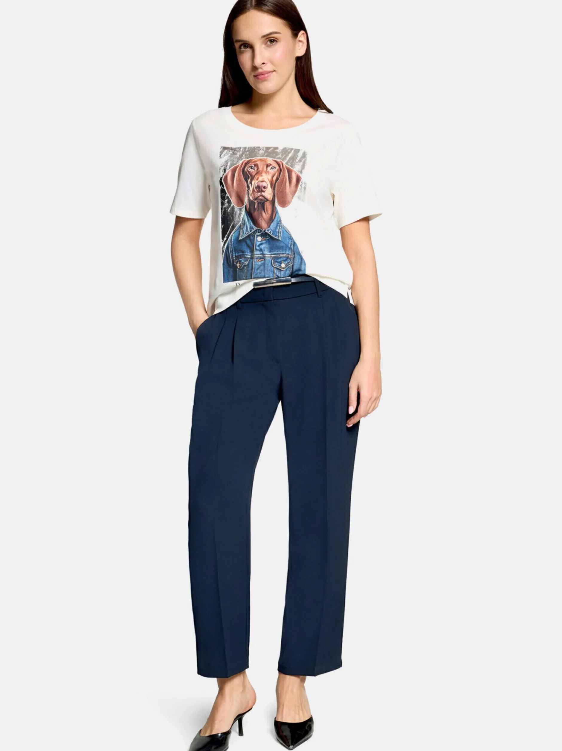 Betty Barclay Damen Casual-Shirt in weiß