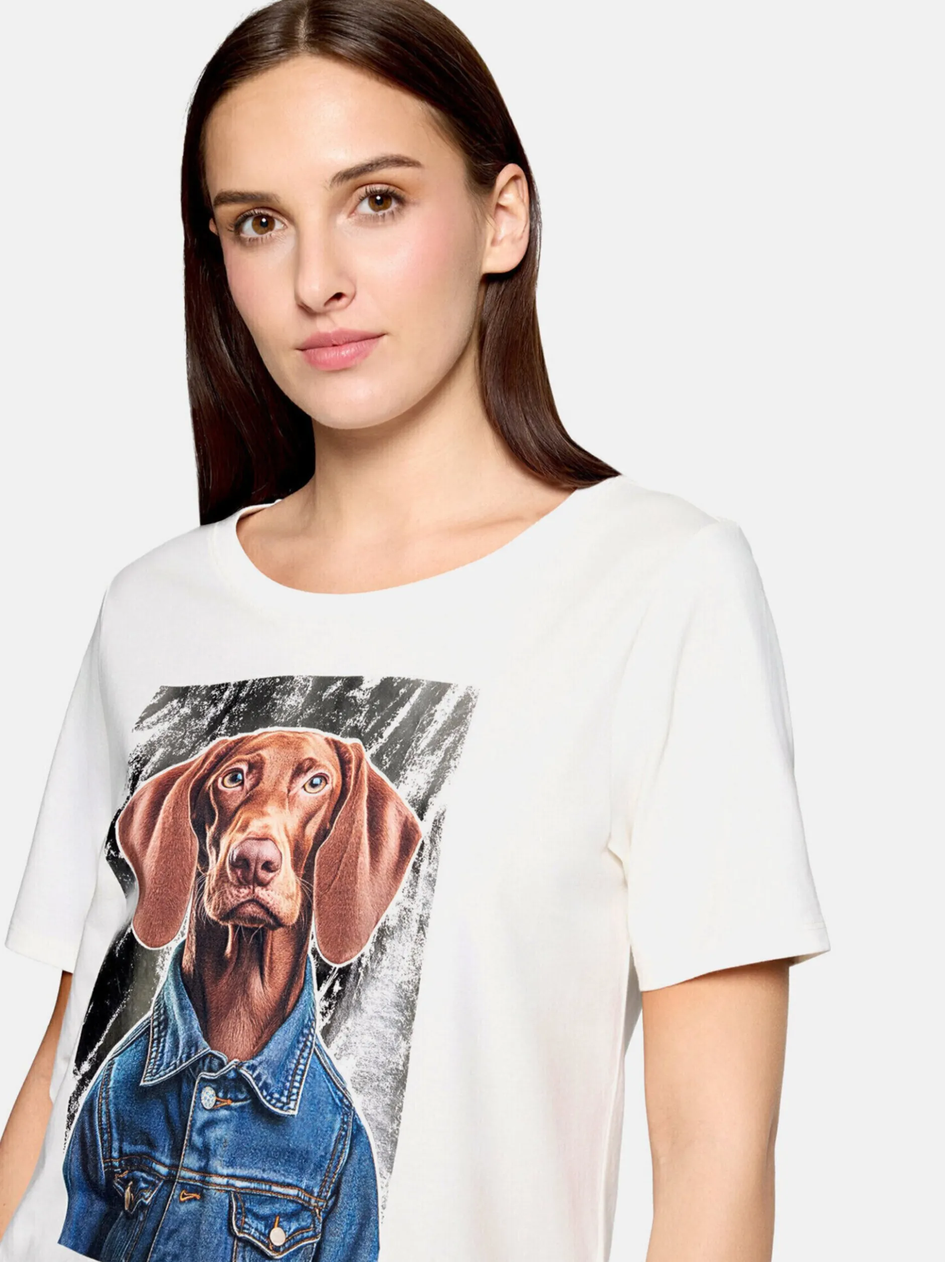 Betty Barclay Damen Casual-Shirt in weiß