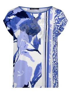 Betty Barclay Damen Casual-Shirt in blau mehrfarbig