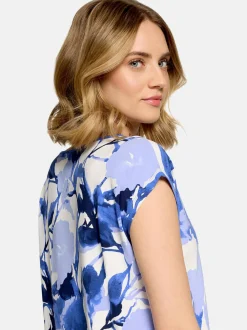 Betty Barclay Damen Casual-Shirt in blau mehrfarbig