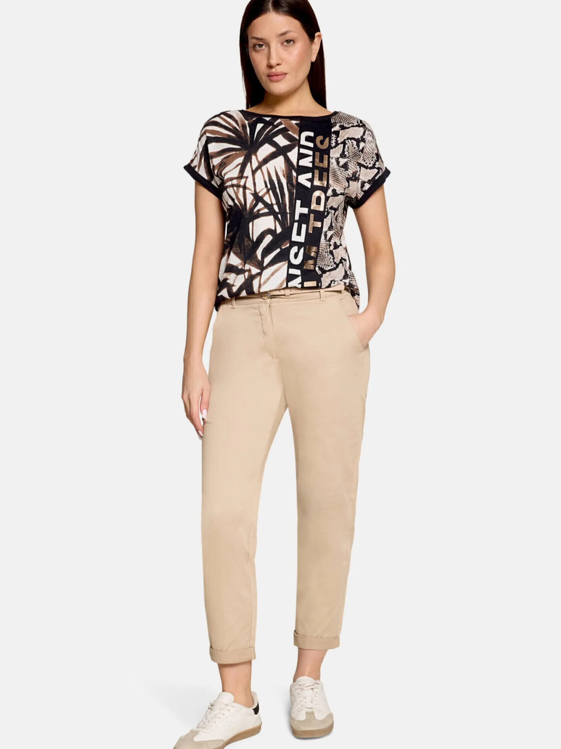 Betty Barclay Damen Chino-Hose in beige