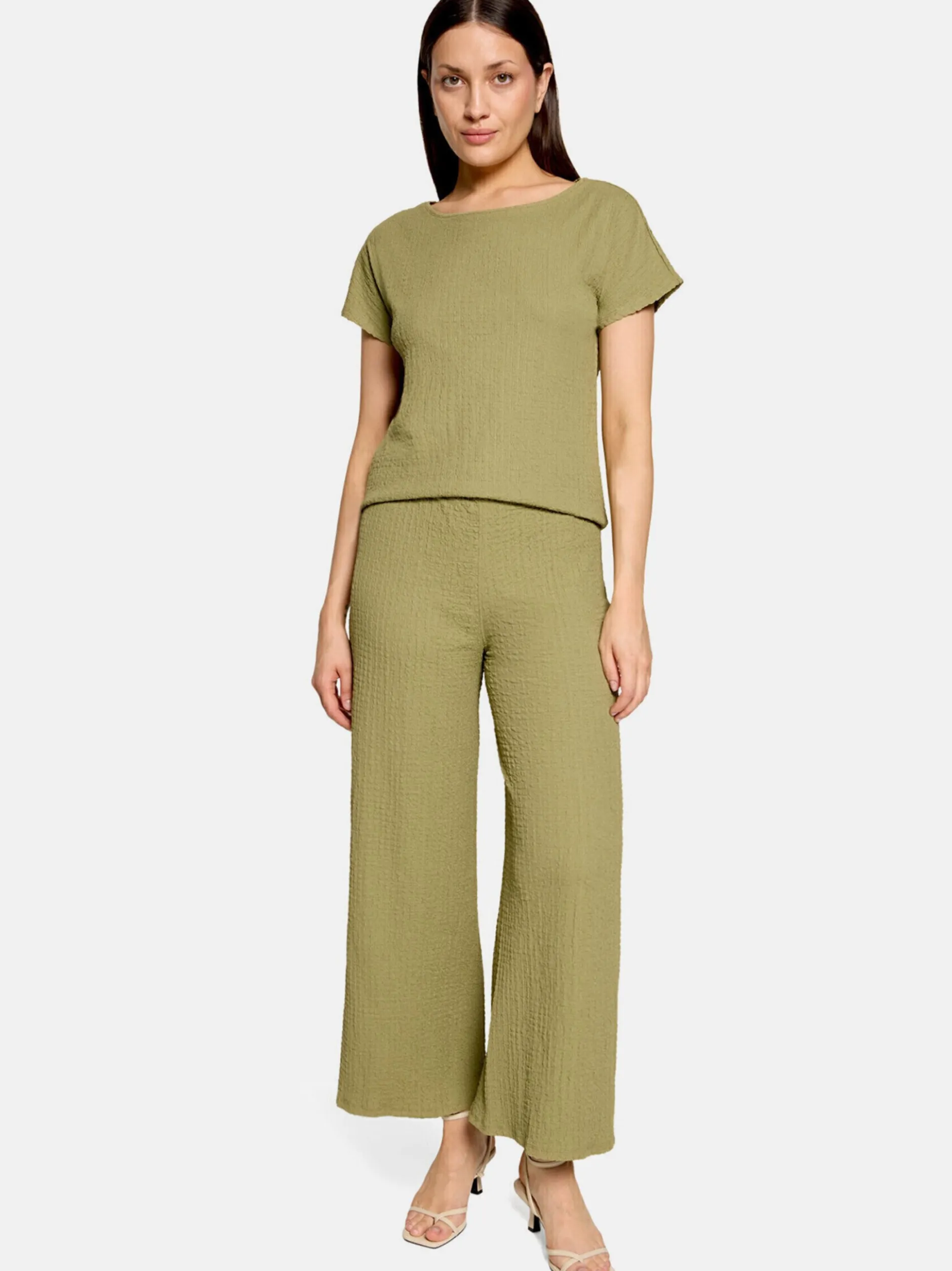 Betty Barclay Damen Culotte in khaki