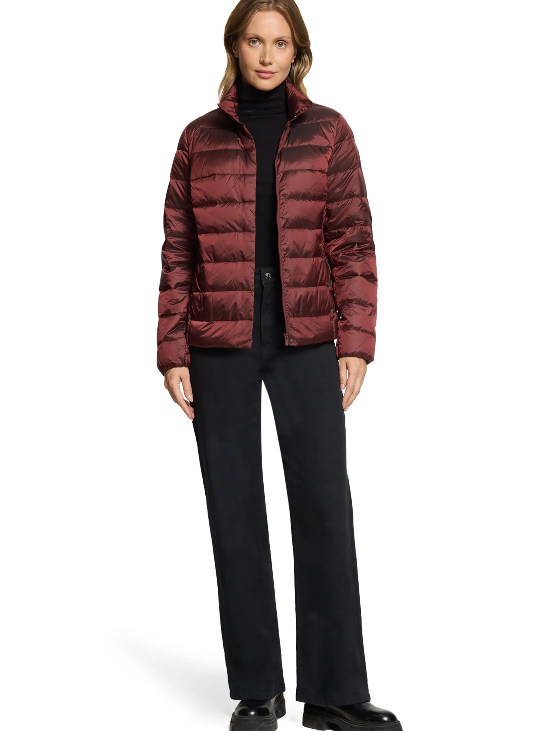 Betty Barclay Damen Daunenjacke in bordeaux