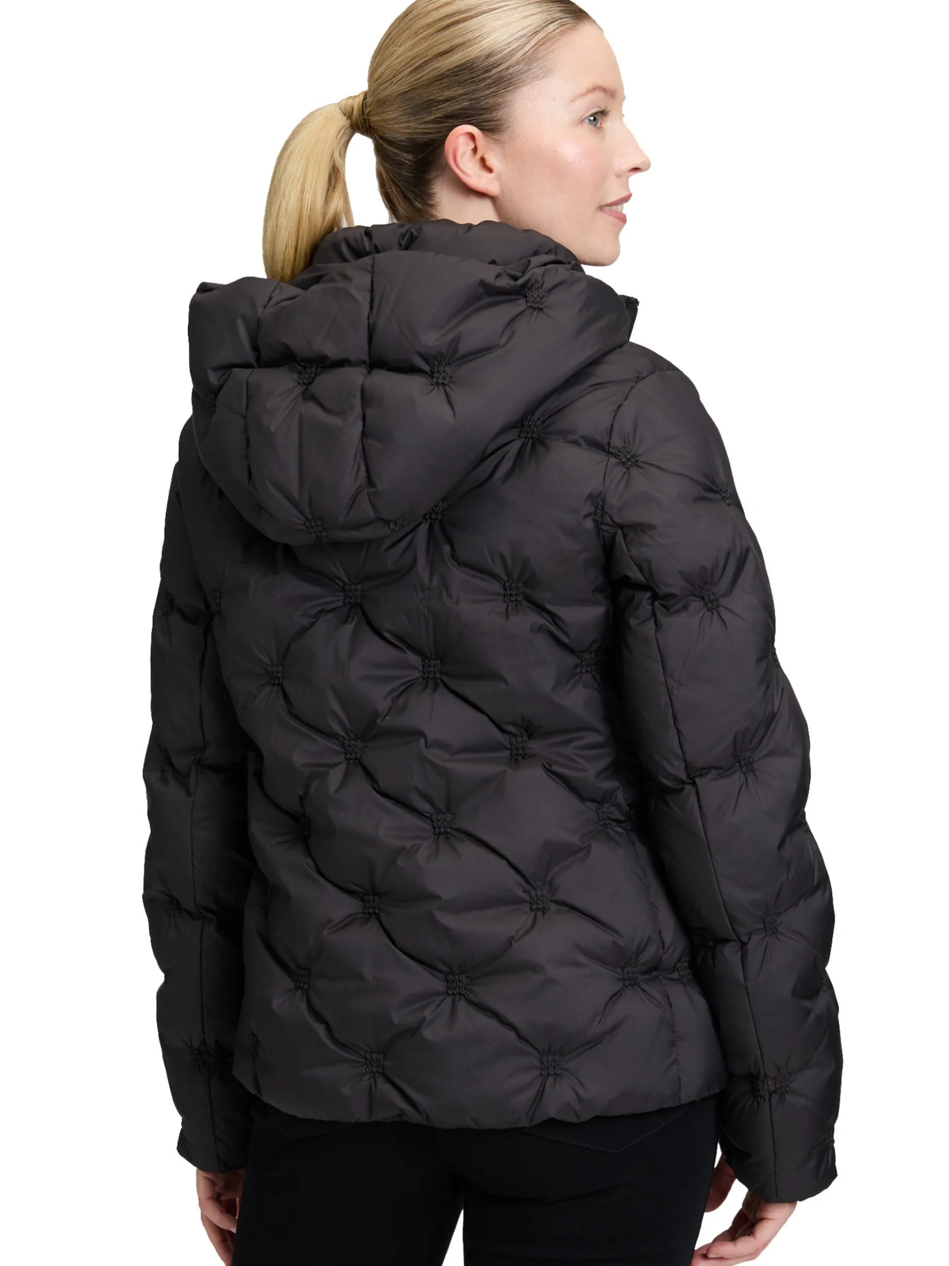 Betty Barclay Damen Daunenjacke in schwarz