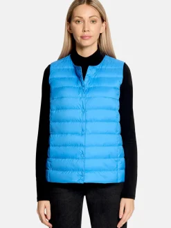 Betty Barclay Damen Daunenweste in aqua
