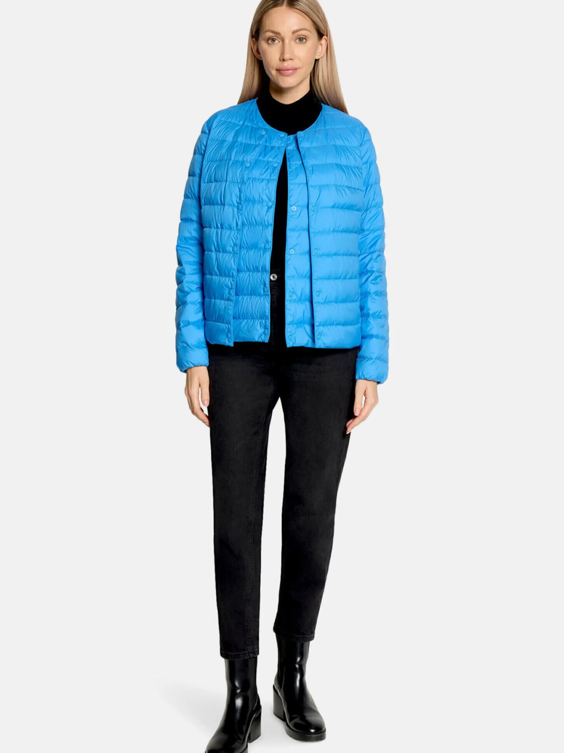 Betty Barclay Damen Daunenweste in aqua