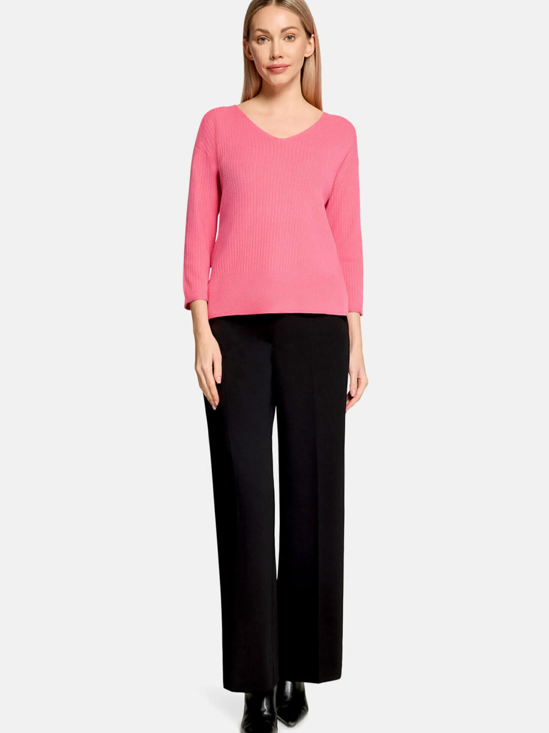 Betty Barclay Damen Feinstrickpullover in pink