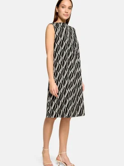 Betty Barclay Damen Freizeitkleid in schwarz mehrfarbig