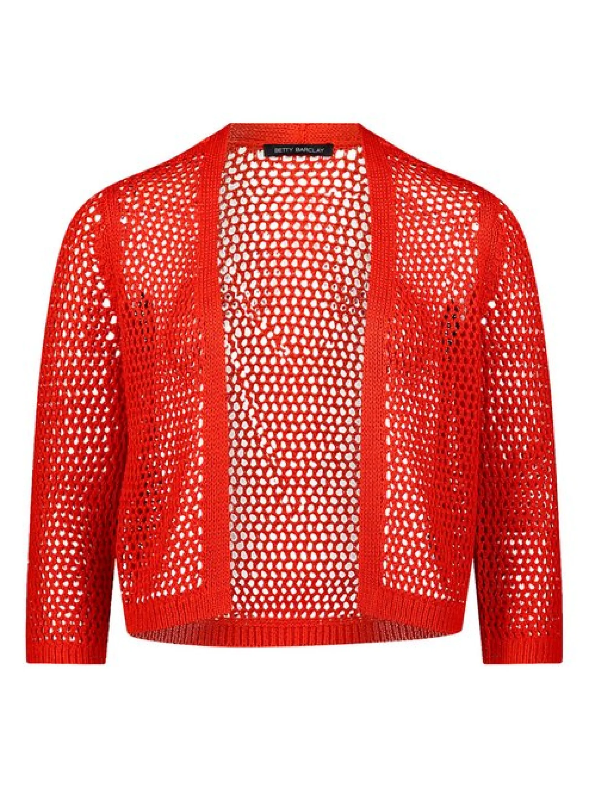 Betty Barclay Damen Grobstrickjacke in rot