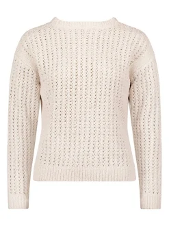 Betty Barclay Damen Grobstrick-Pullover in beige