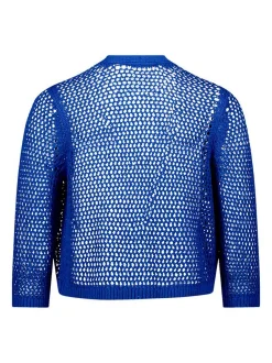 Betty Barclay Damen Grobstrickjacke in blau