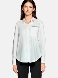 Betty Barclay Damen Hemdbluse in weiß