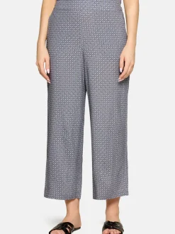 Betty Barclay Damen Hose in blau mehrfarbig