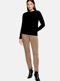 Betty Barclay Damen Hose in mocca