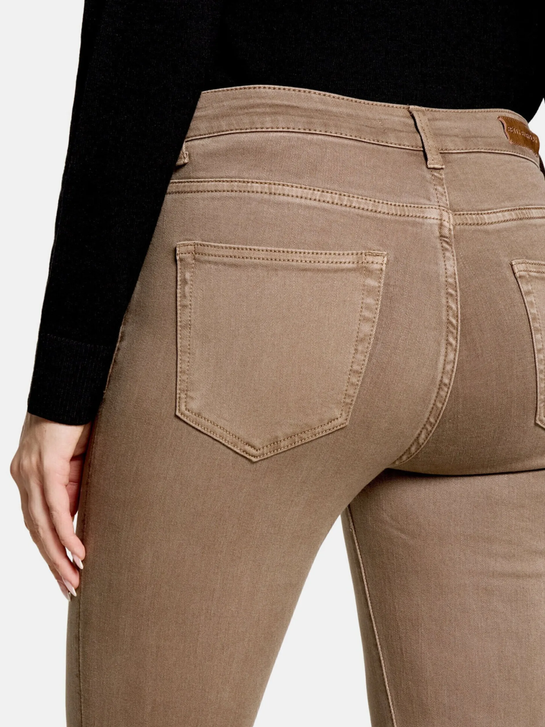 Betty Barclay Damen Hose in mocca